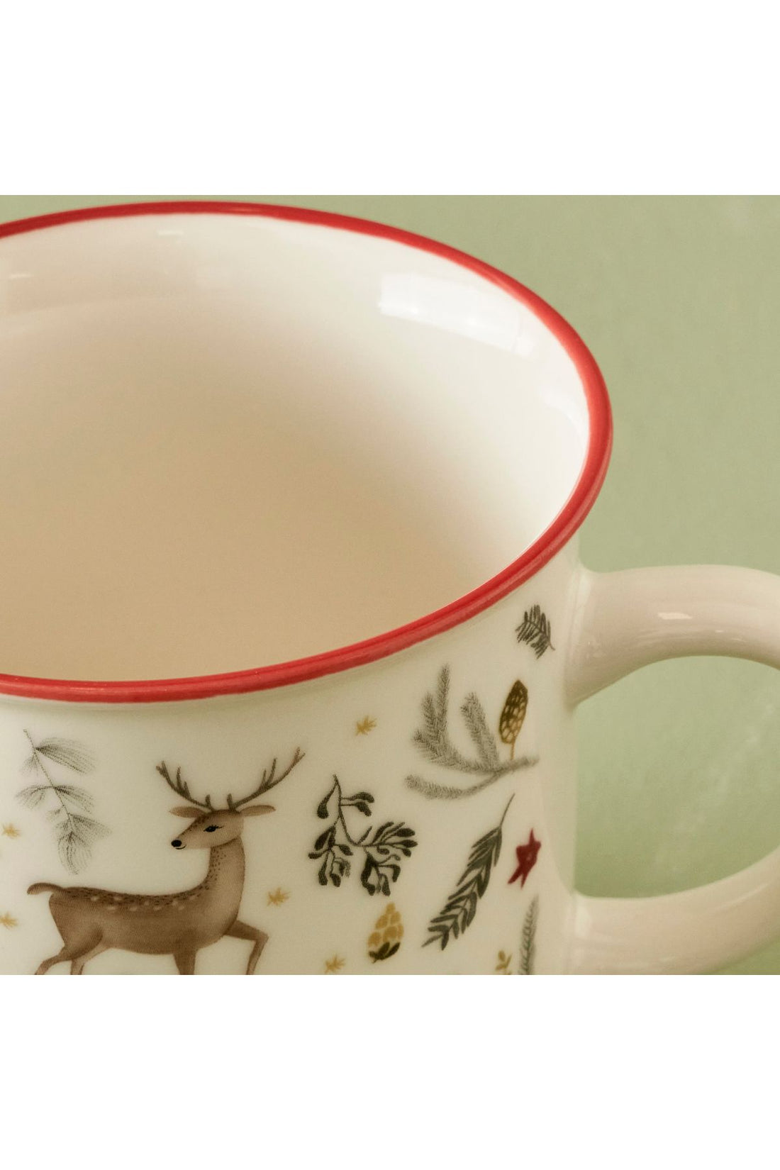 Deer Porcelain Mug (400 cc)