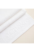 Solid Towel Set of 3 50x90 Cm White