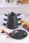 Biogranite Lena 7 Piece Cookware Set