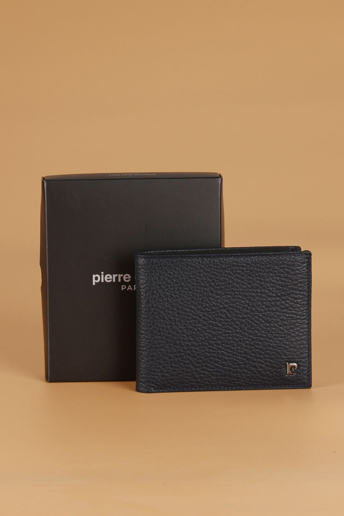 2368 Genuine Leather Men's Wallet Card Holder Floater Navy