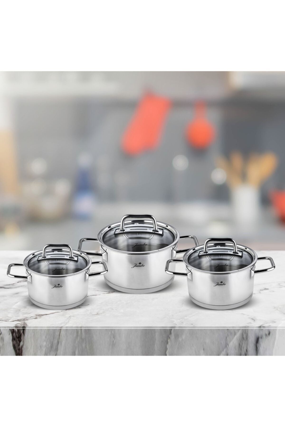 Assos Steel 6 Piece Midi Cookware Set