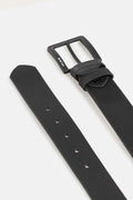 Men's Black Needle Pattern Belt A41y9306