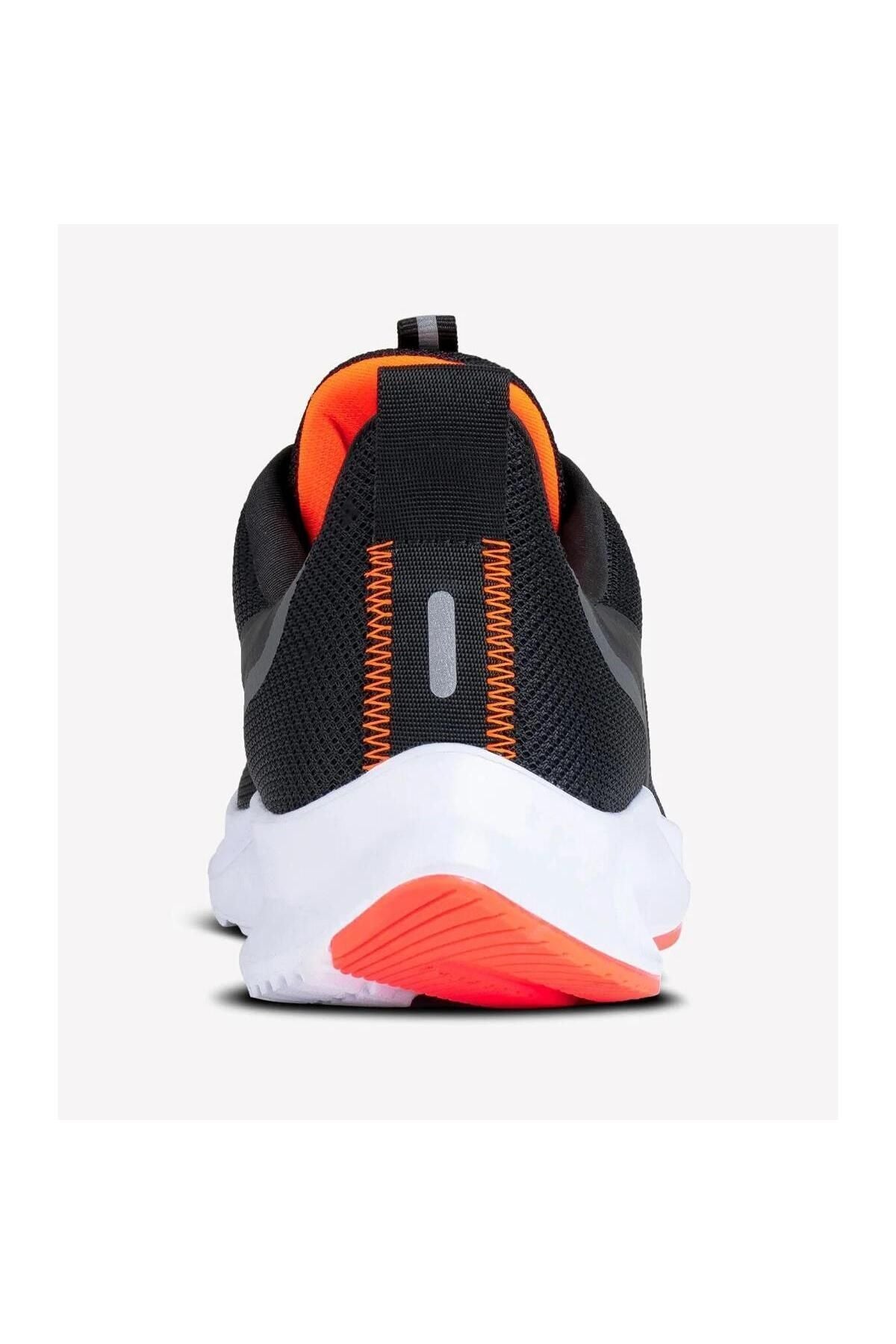 Gym-runner Running Shoes Black-F.Orange