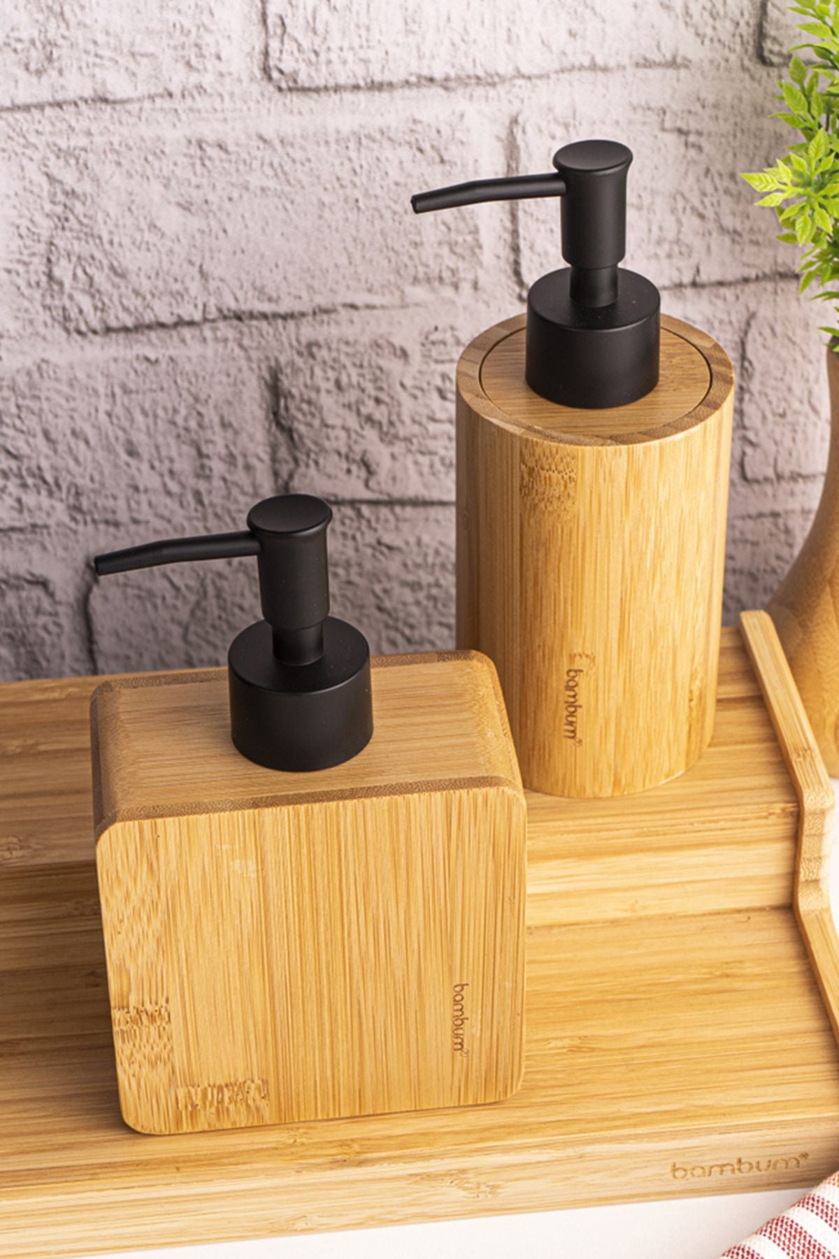 Linen - Soap Dispenser Set of 2