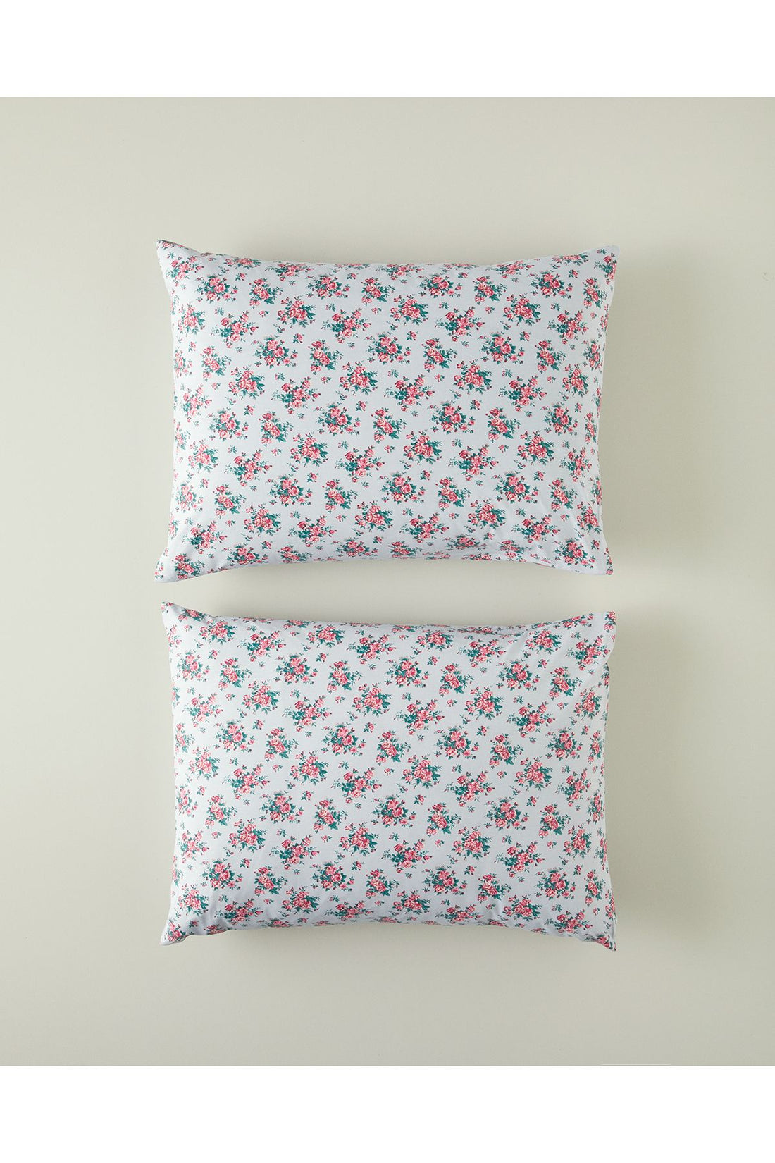 Rose Harmony 2-Pack Pillowcase Blue