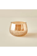 Shiny Candle Holder Gold (11x11x8.5 cm)