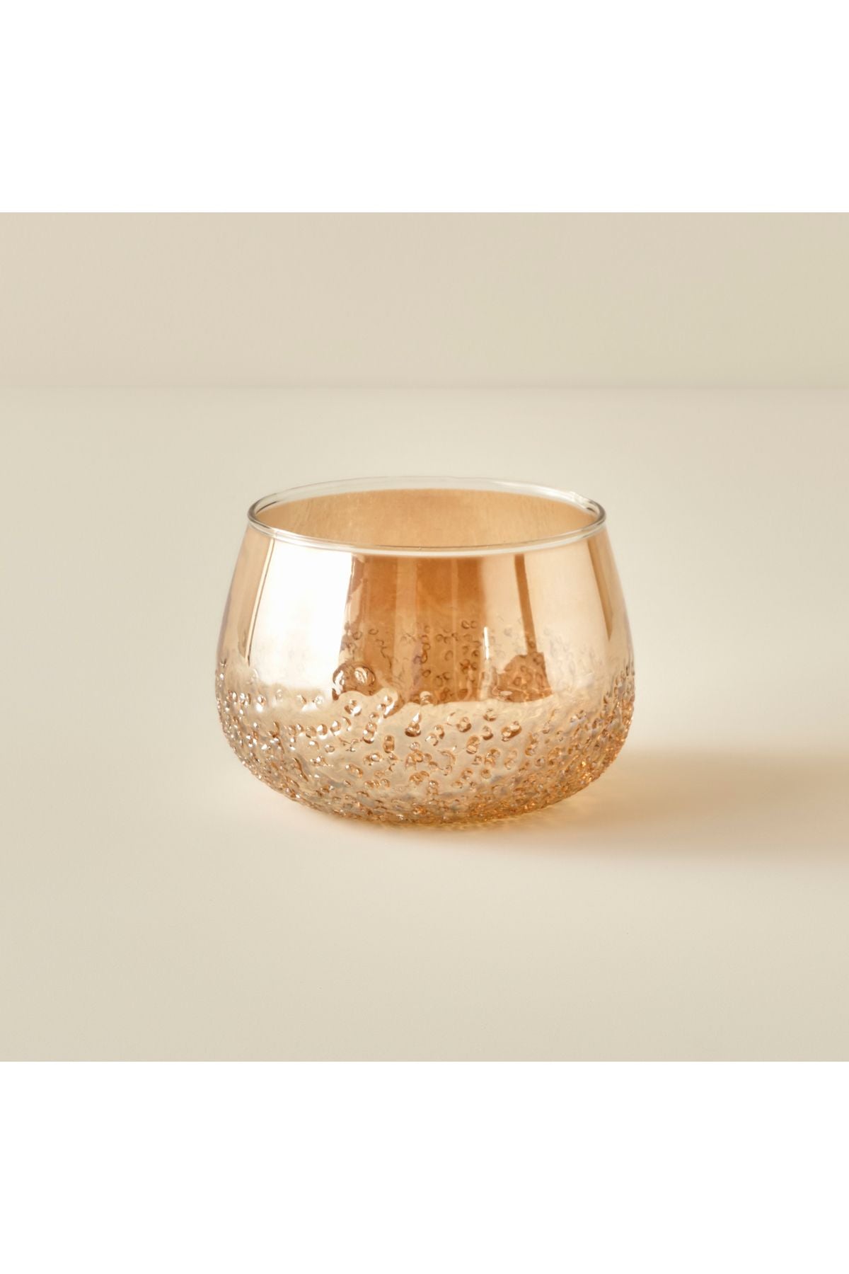 Shiny Candle Holder Gold (11x11x8.5 cm)