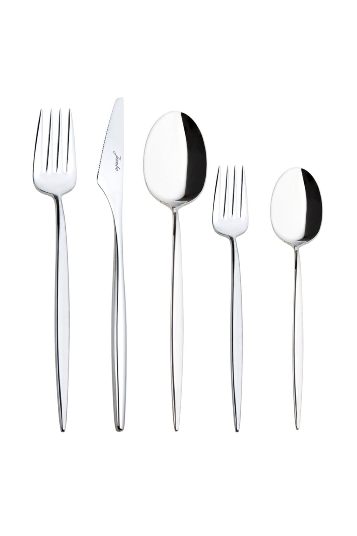 2400 Berlin 60 Piece Fork Spoons Knife Set for 12 Persons