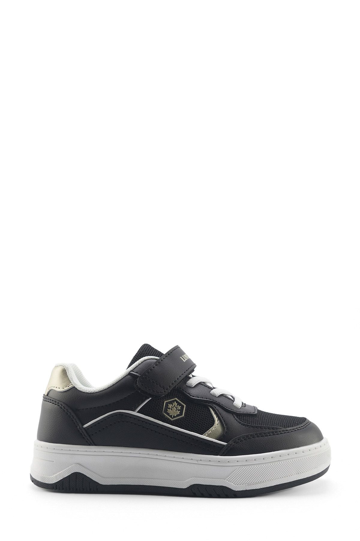 PORT 5FX Black Girls' Sneaker