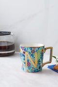 Flower N Letter Mug 350 Ml