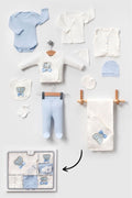 Boxed Men - Newborn Baby Clothes 100% Cotton Baby Stone 10 Pack Hospital Outlet Sets