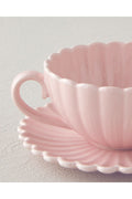 Fiore New Bone China Tea Cup Set Powder