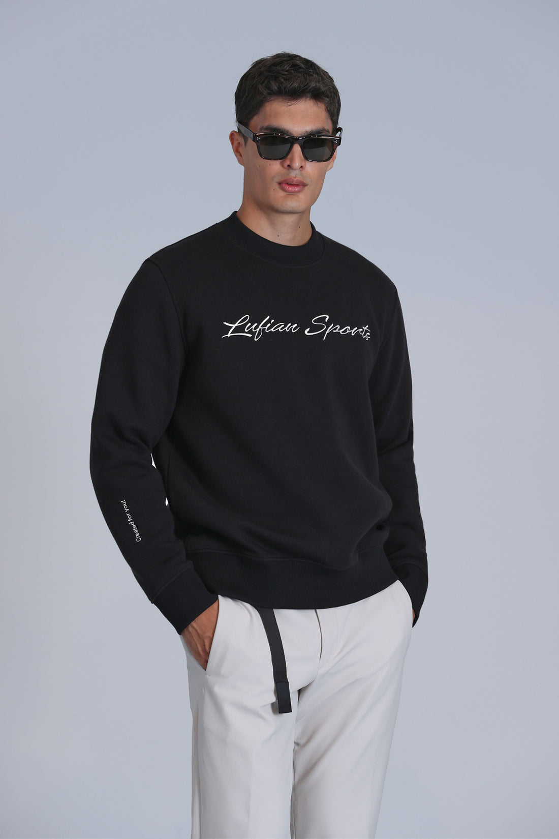 Loved Men's Sweatshirt Black