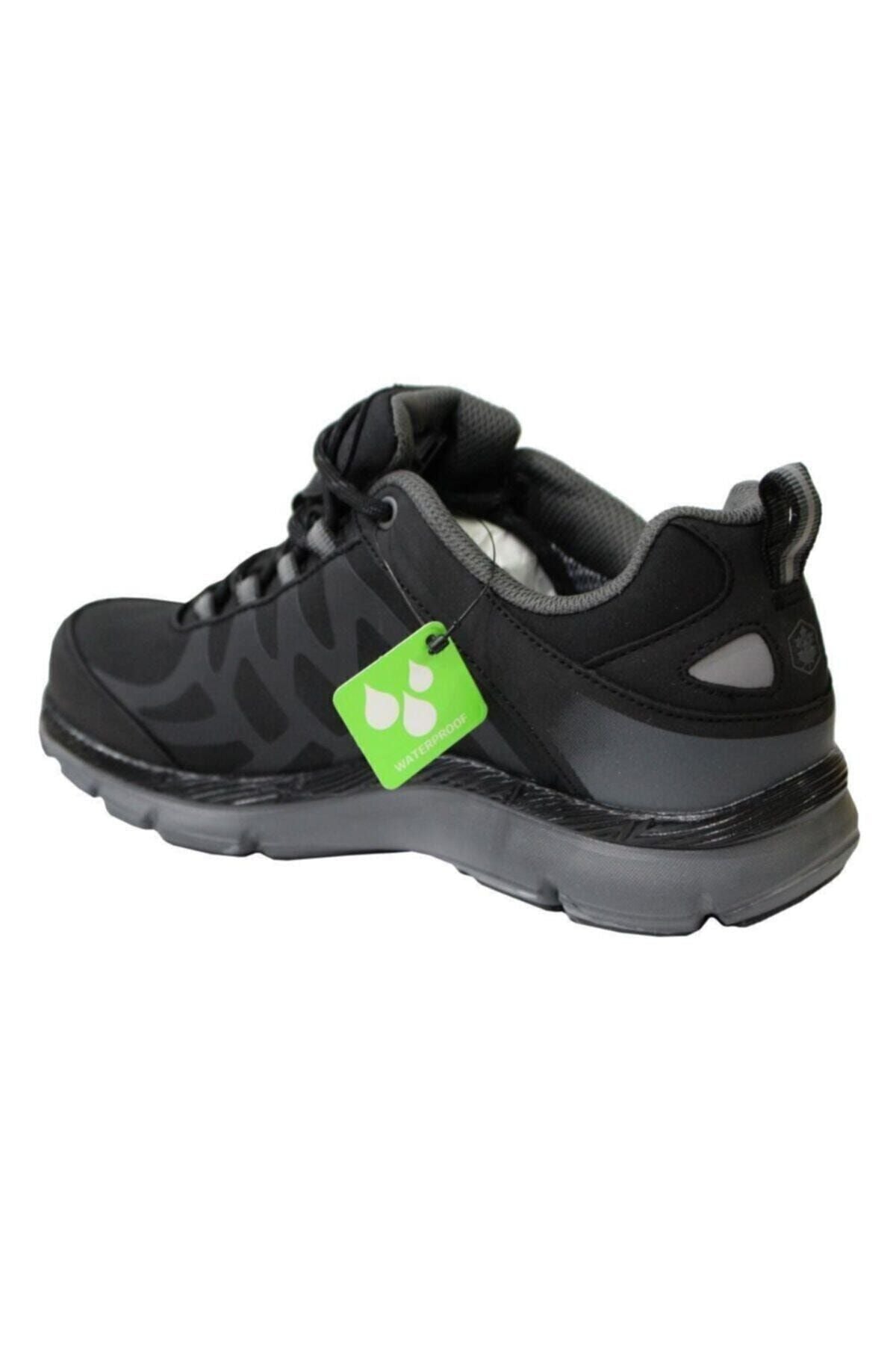 Men's Black Lace-up Ursa Waterproof Outdoor Shoes