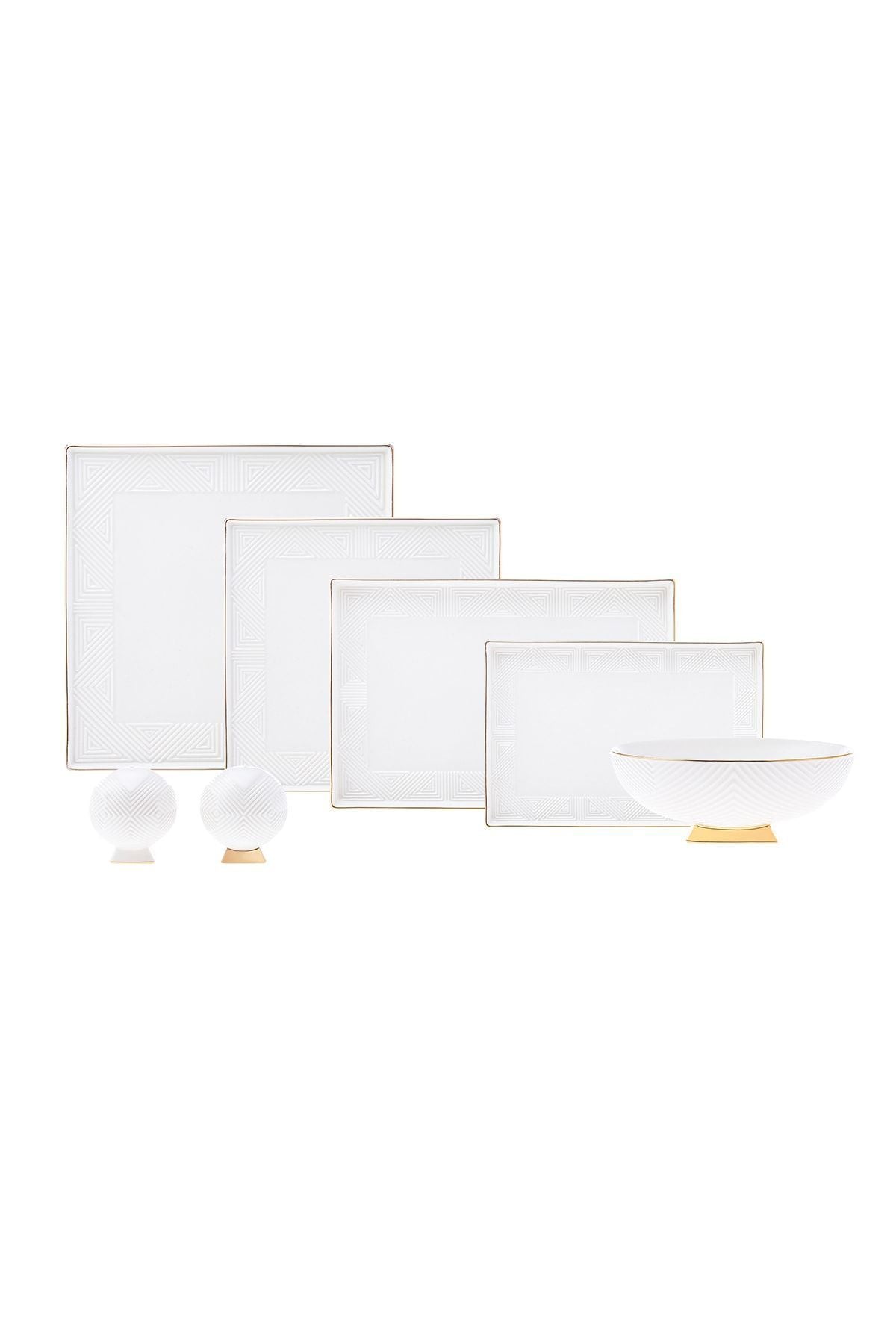 Artdeco 22 Piece Dinner Set for 6 Seaters