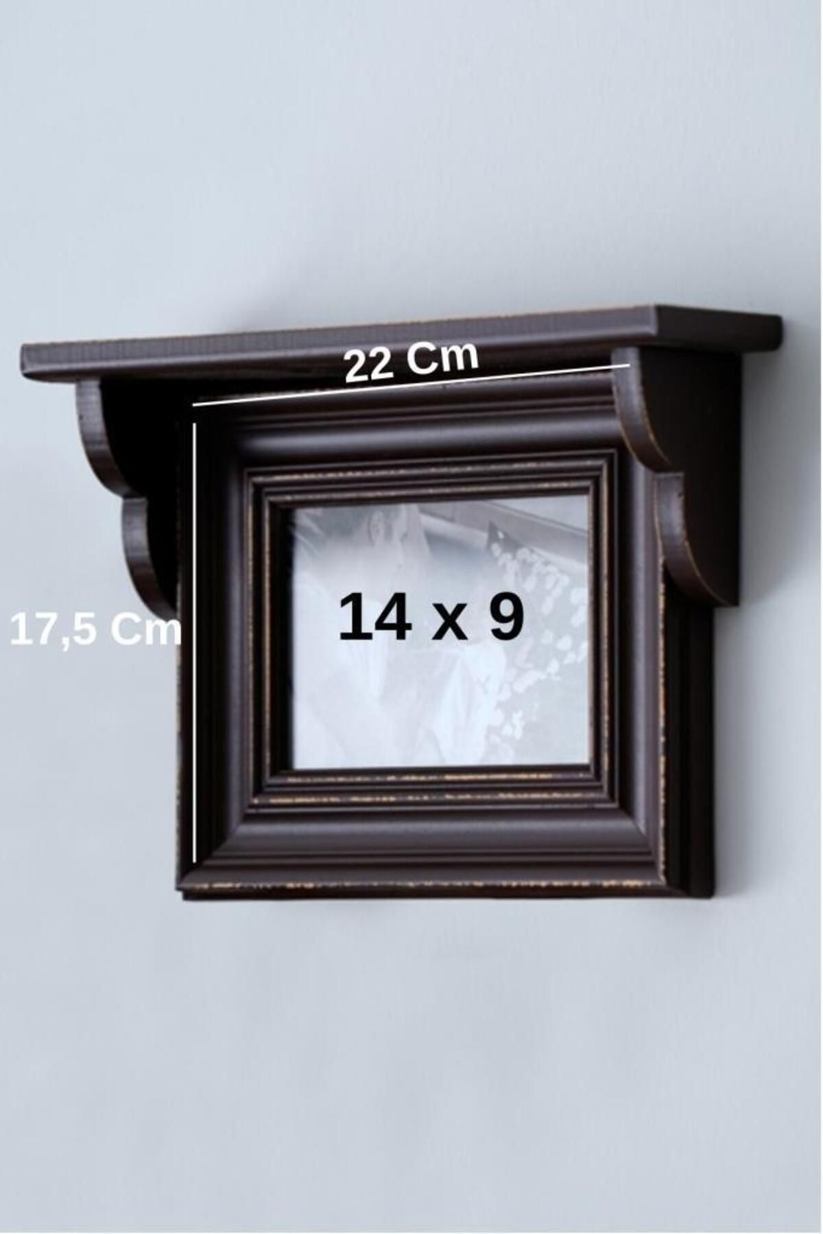Wooden Photo Document Document Picture Frame Brown — ACR-357