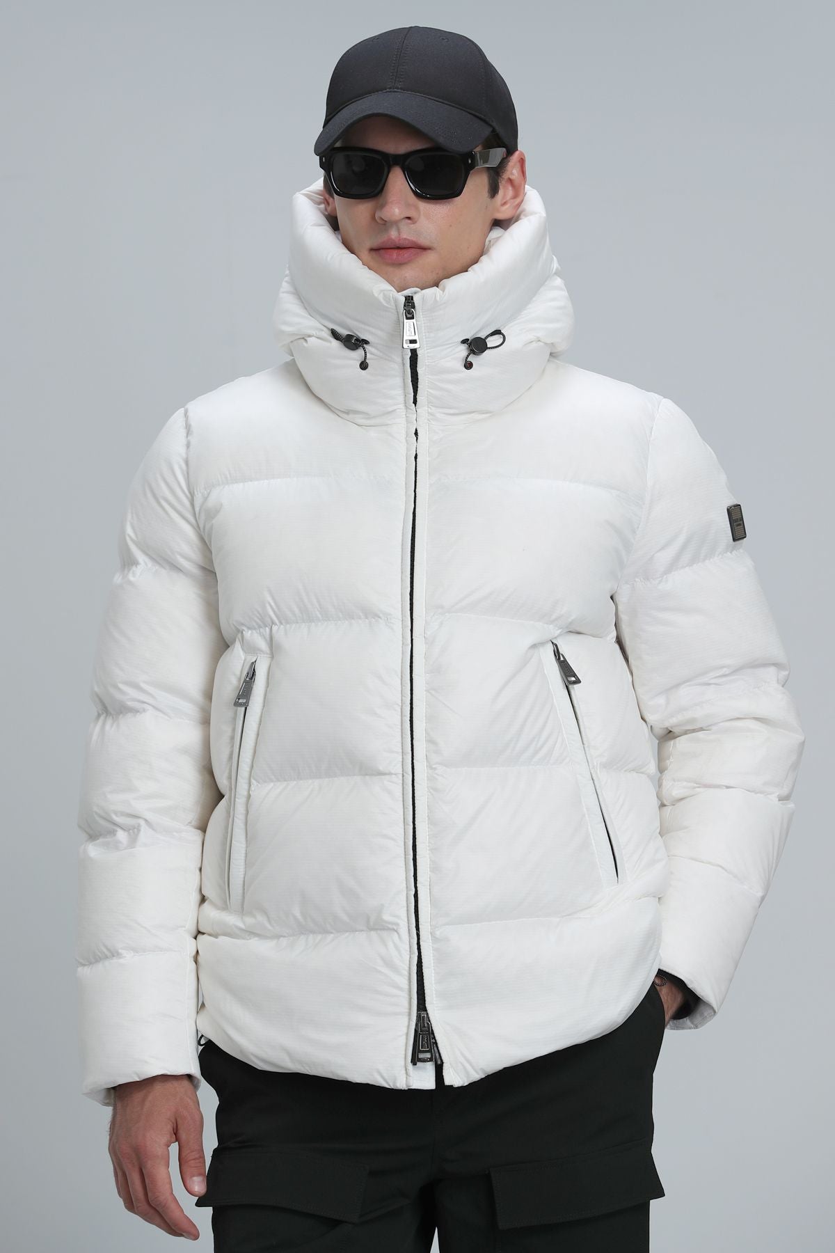 Tommy Goose Down Men's Coat White