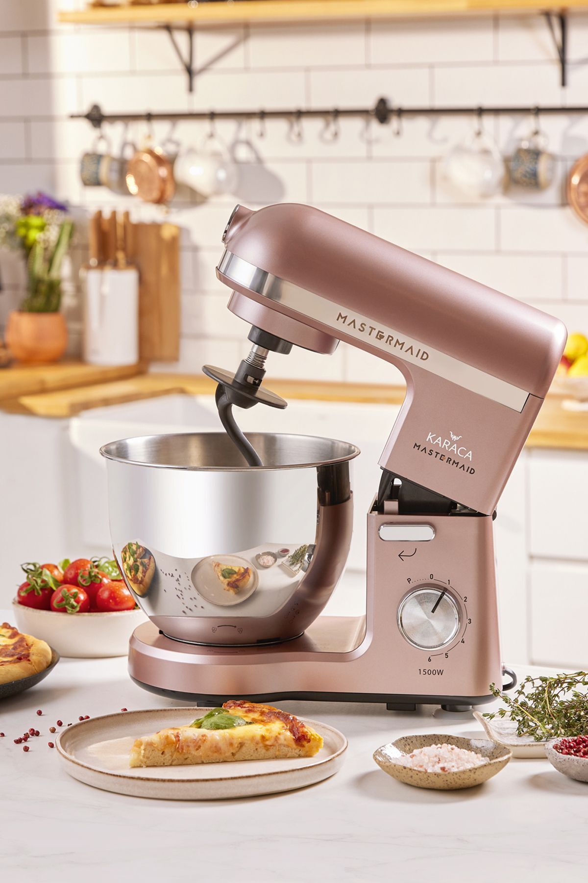 Mastermaid Chef Stand Mixer 1500W 5L Rosegold 1500W 5L