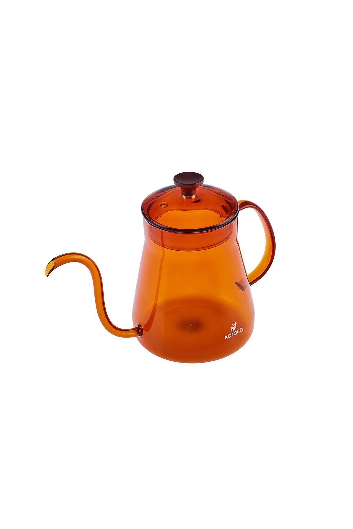 Martina Borosilicate Glass Coffe Kettle/Coffee Pot Orange 600 ml