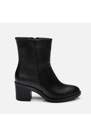 Black Women's Heeled Boots