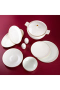 Bianca Gold 57 Piece Dinner Set for 12 Seater