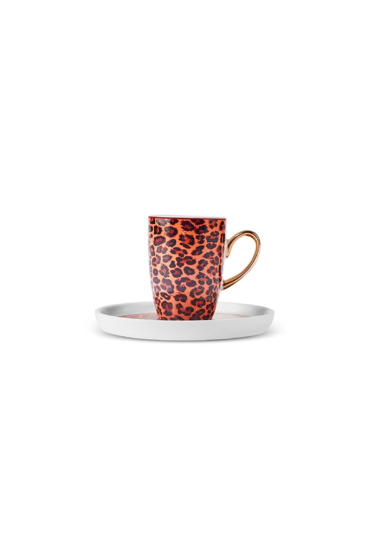 Leopard Coffee Cup for 2 Persons 100 ml