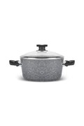 Biogranite Uraz 7 Piece Cookware Set Gray