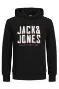 Mens Logo Printed Hooded Sweatshirt - Grow