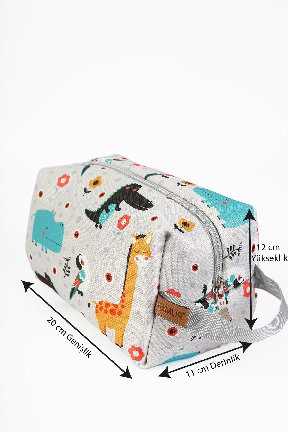 HAMUR - Zipper Dirty Clean And Wet Dry Baby Laundry Clothes Outfit Multi-Purpose Makeup Bag Animal