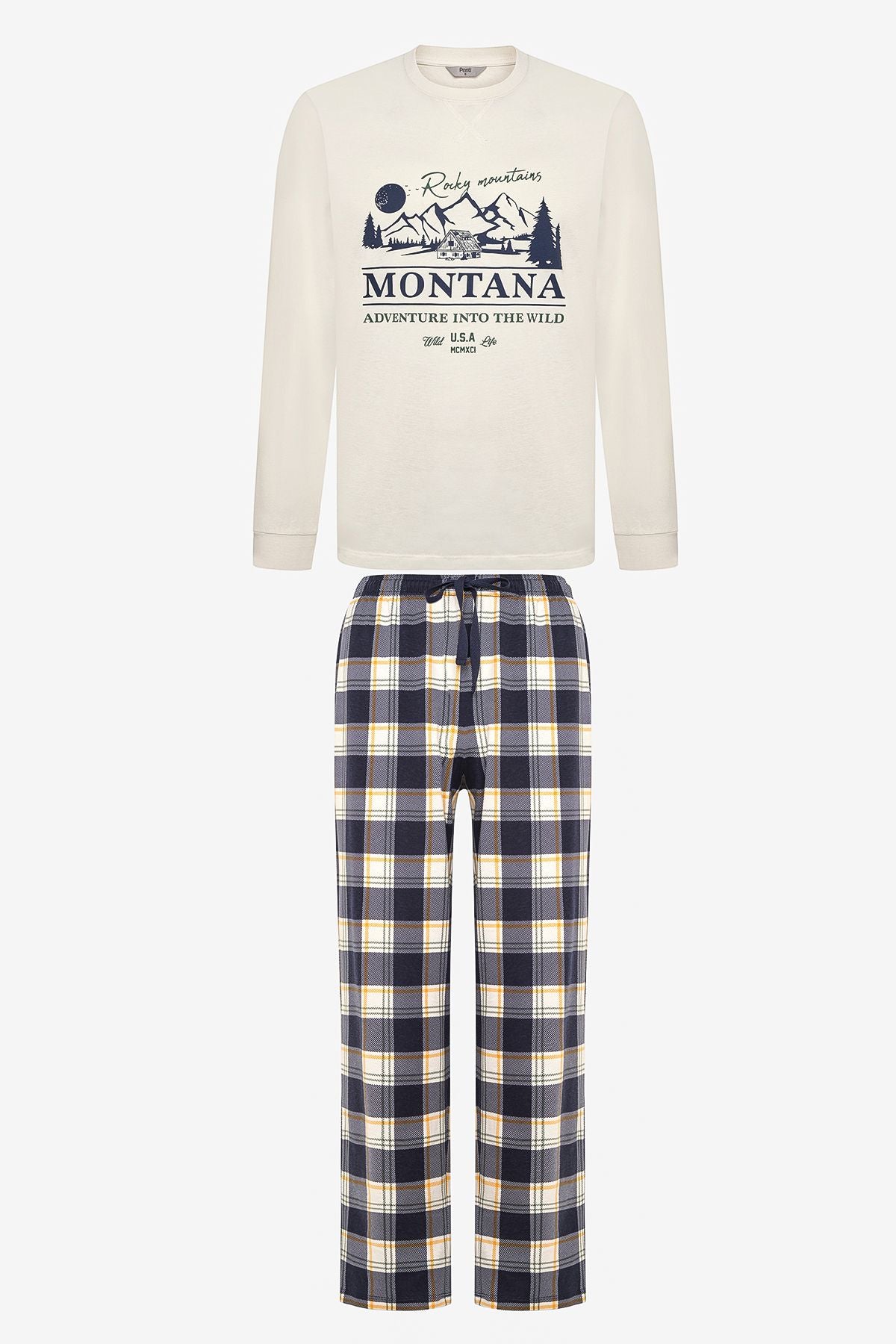 Adventure Multicolor Pants Pajama Set