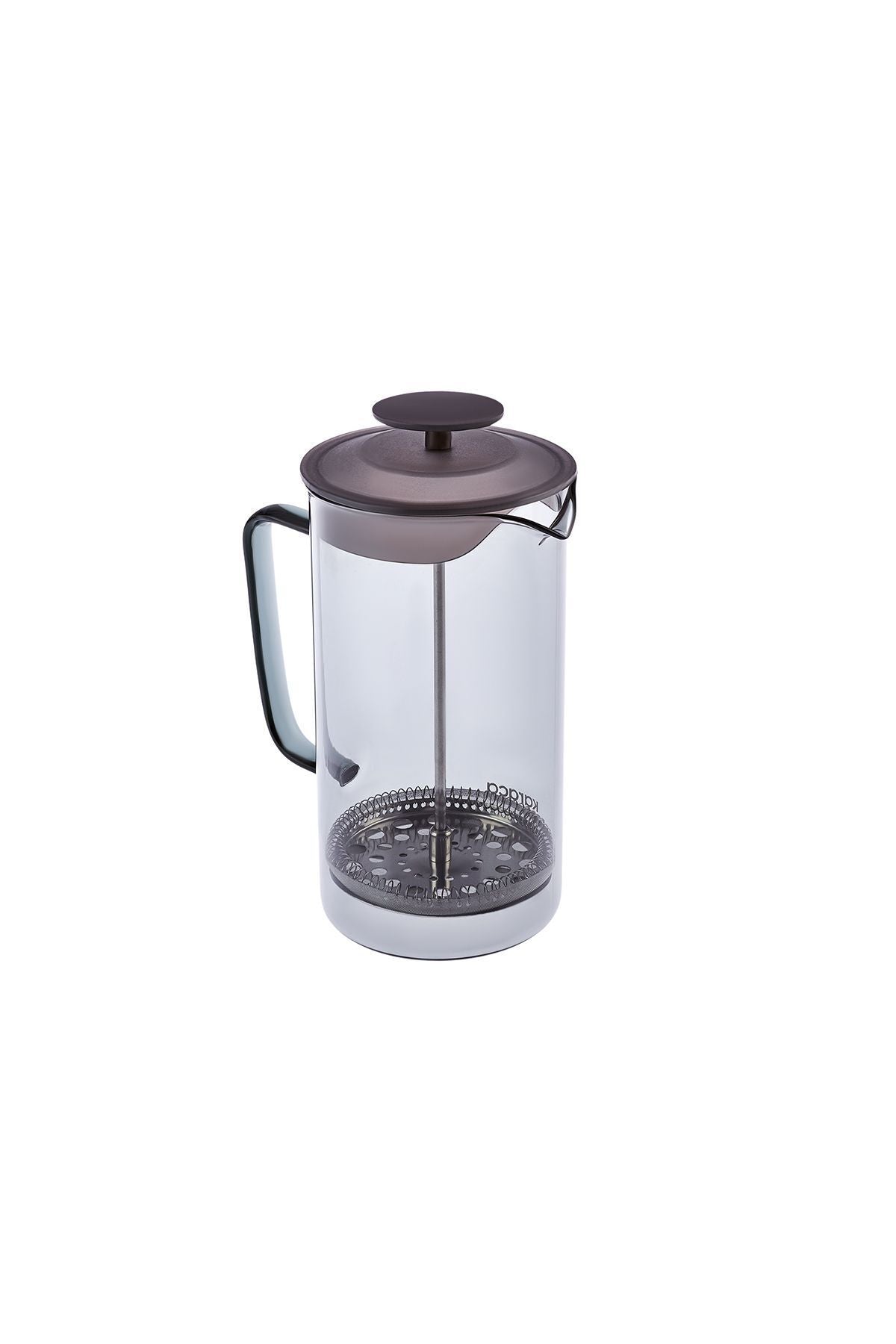 Valentina Borosilicate Glass French Press Grey 1000 Ml