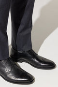 Men's Black 100% Genuine Leather Classic Shoes