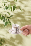 Coffee Cup with Letter U 80 ml