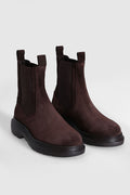 Nelson Men's Leather Boots Brown