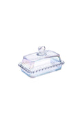 Rory Glass Sugar Bowl, Butter and Cheese Rack 17 cm