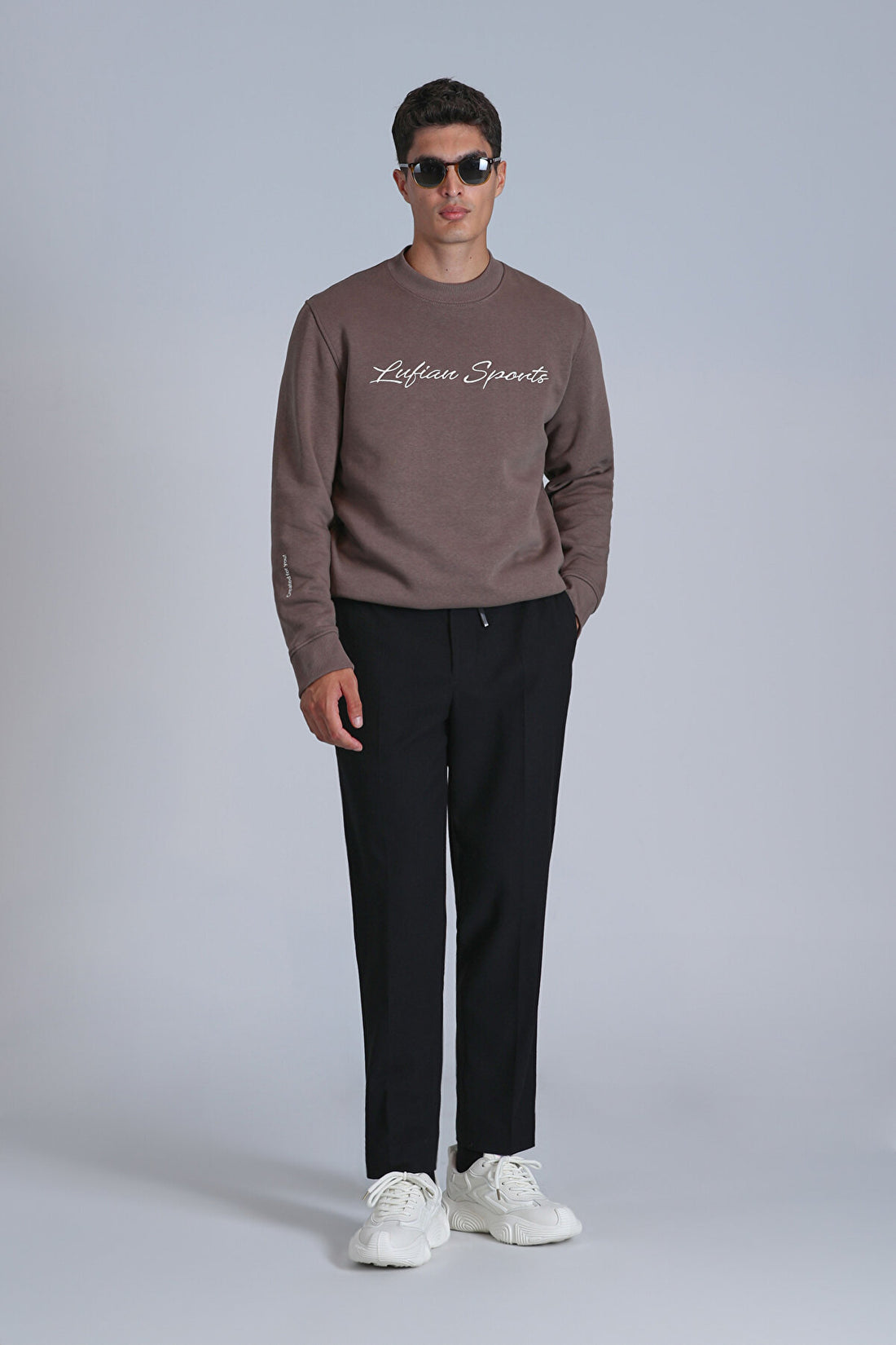 Loved Men's Sweatshirt Copper