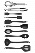 Salvatore 10 Piece Spatula Set Black