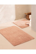 Cameo 2-piece Bath Mat - Powder - 60x100 Cm