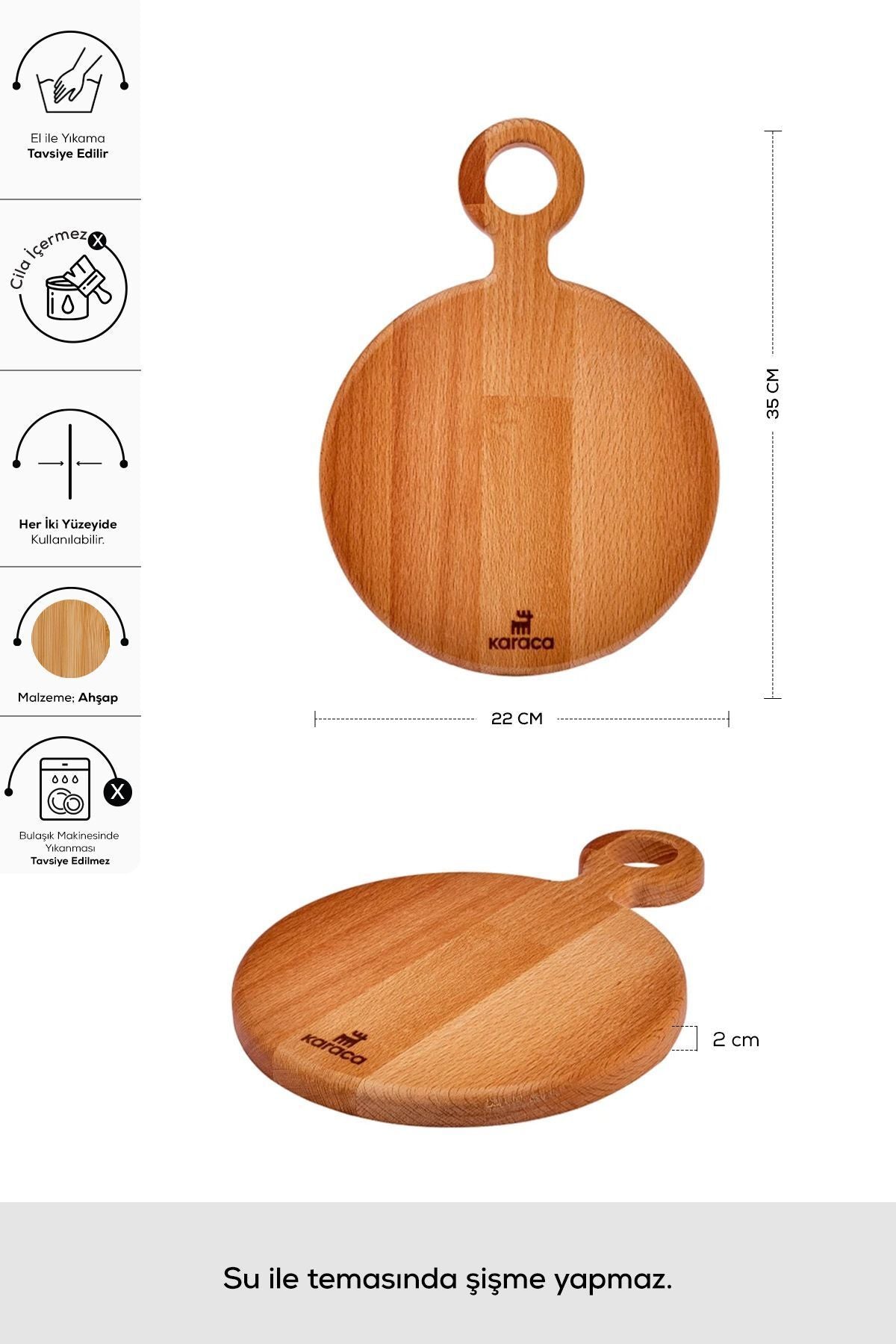 Woodland Round Cutting Board S