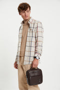 U.s Polo Assn 6760 Men's Handbag Shoulder Bag Cross Bag Brown