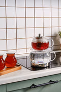 Mini Glass Teapot with Induction Base by X Refika