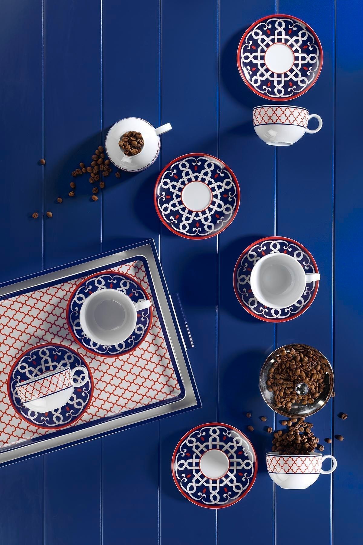 Seljuk 12 pieces tea set for 6 people