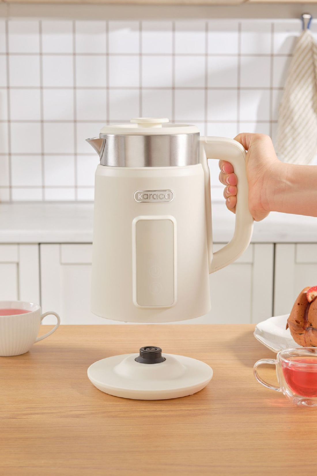 Multiboil Retro Cool Touch Kettle Kettle Kettle Cream