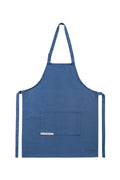 LCW HOME Blue Embroidered Cotton Kitchen Apron