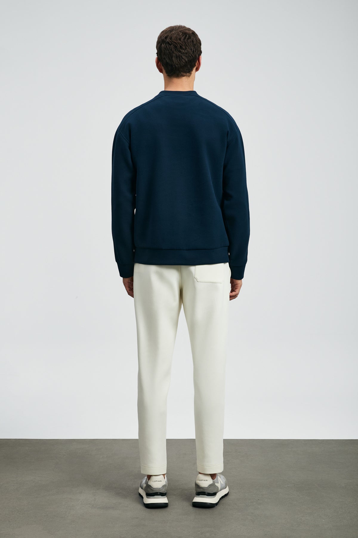 Dark Men's Sweatshirt Navy Blue