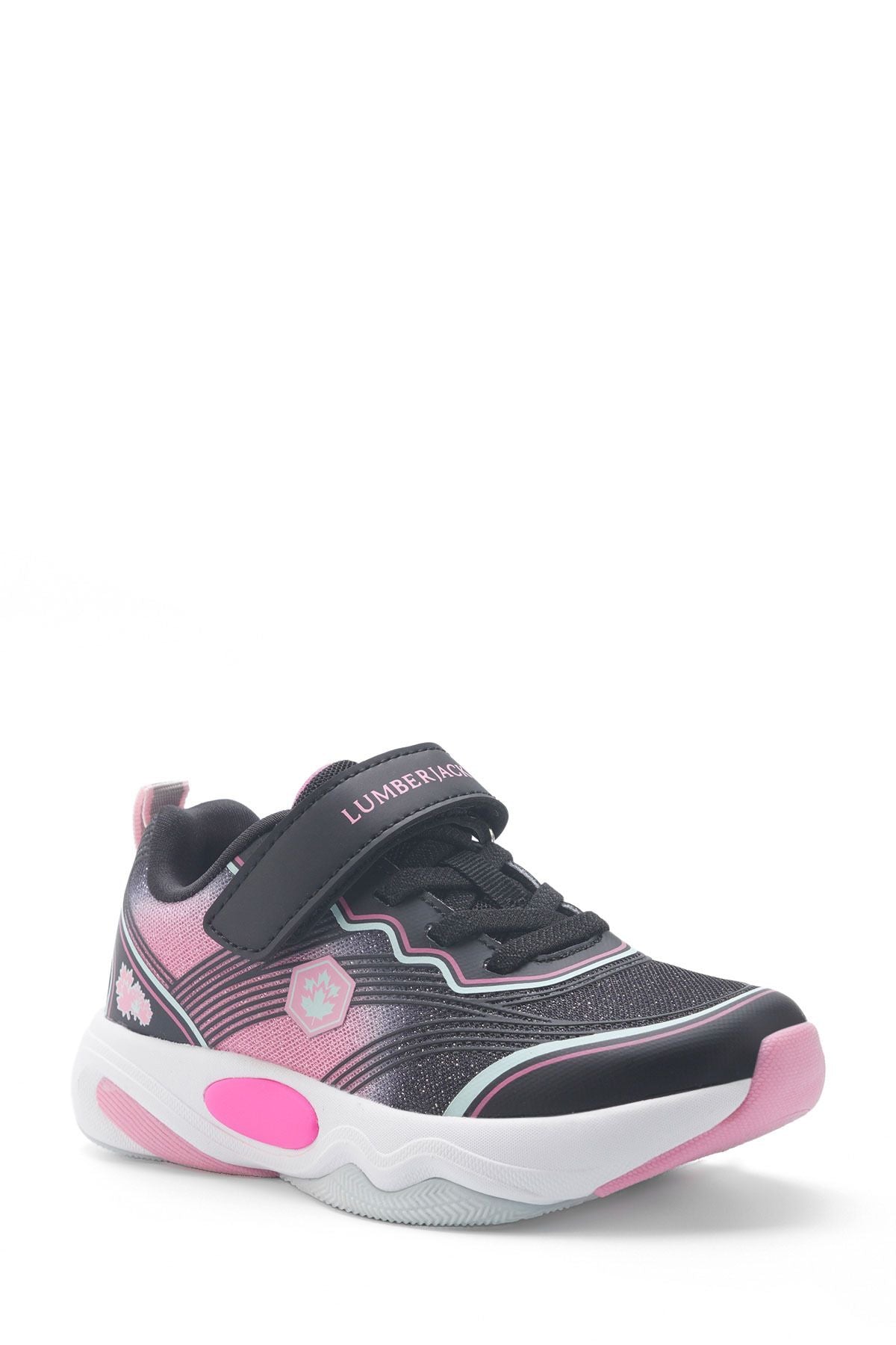 POPS 5FX Black Girls' Sneakers