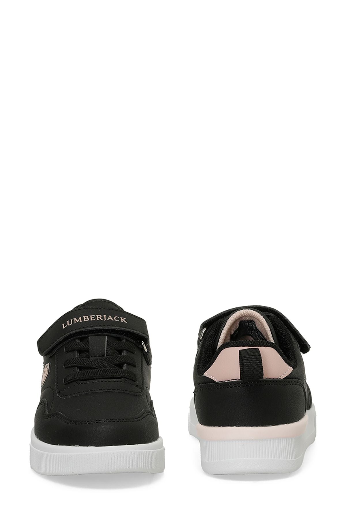 RICK JR 4PR Black Girls' Sneaker