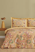 Manas Mustal 100% Cotton Double Bed Linen Set