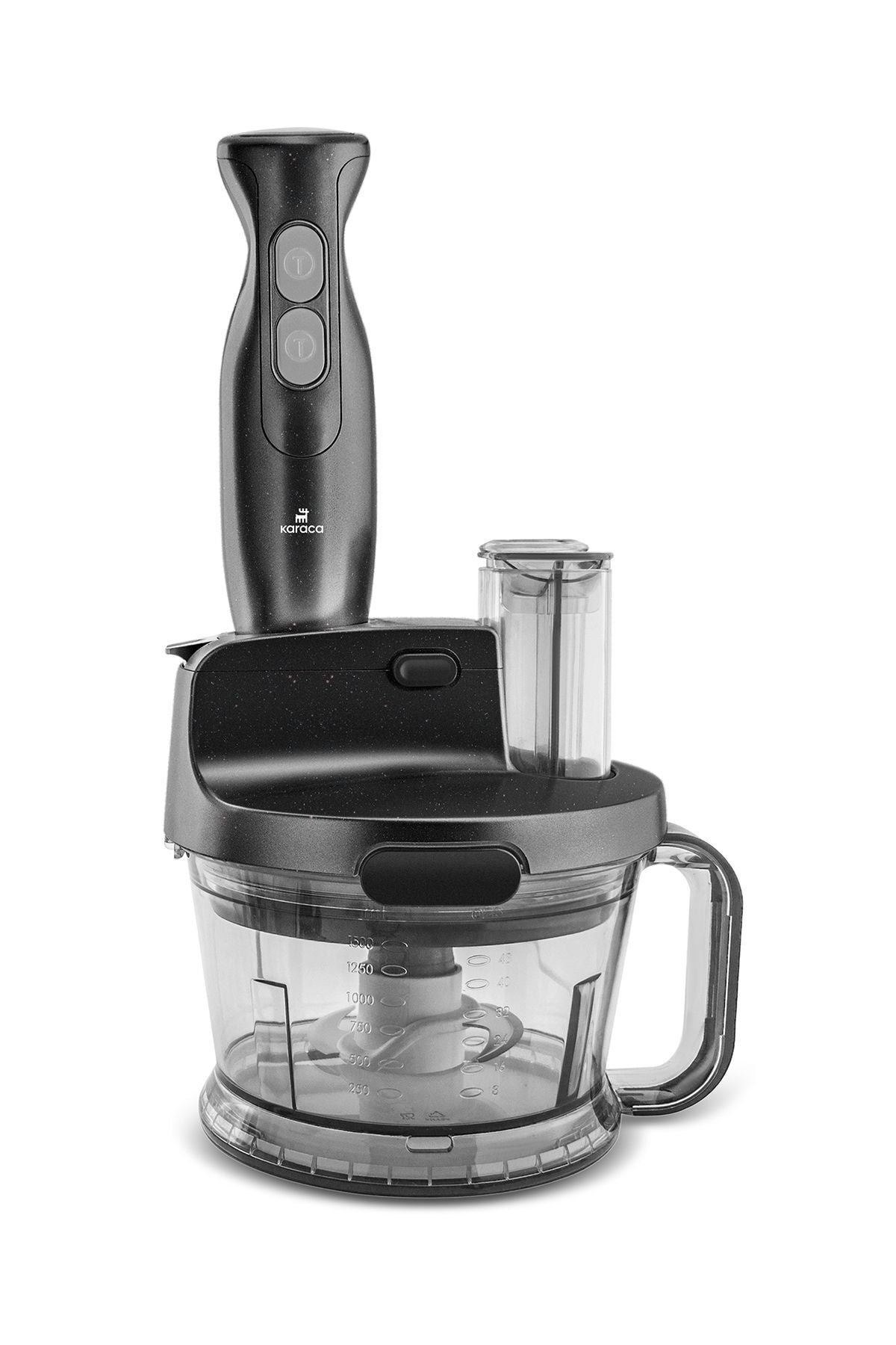 Food Processor Shiny Black 2000w