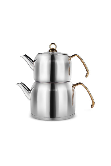 Aster Induction Base Maxi Teapot Set Family Size Gold